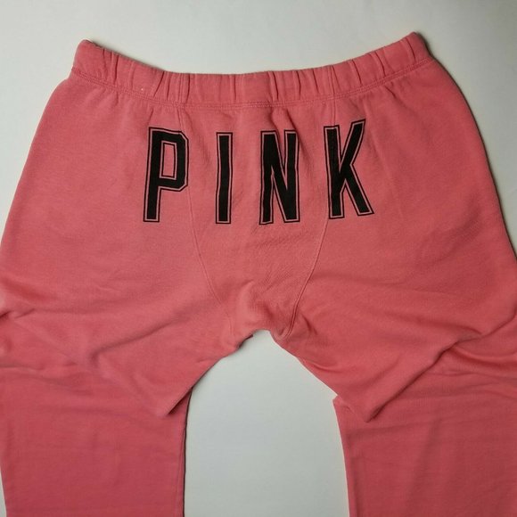 VS Pink Womens Sweatpants Boyfriend Size S - Picture 7 of 10